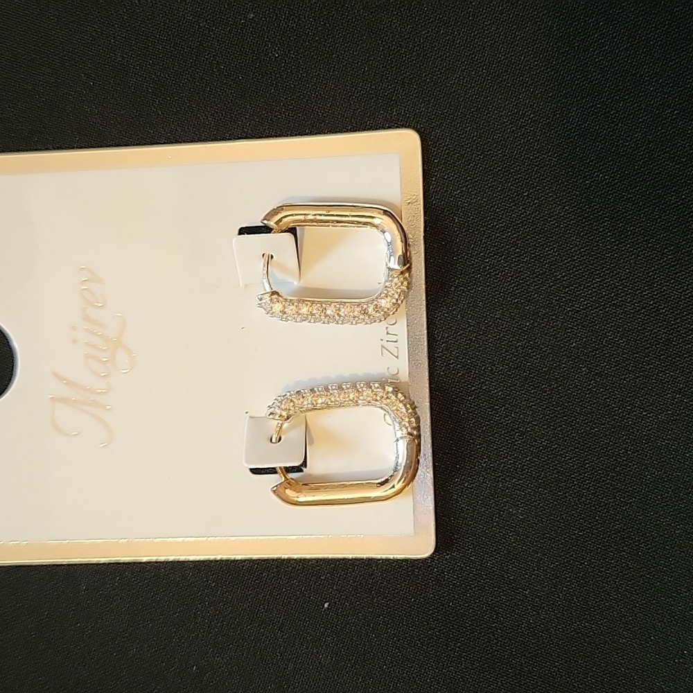 Cz women's earrings